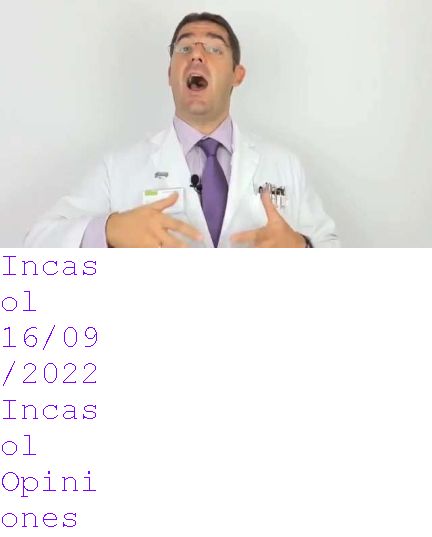 incasol de que esta hecho